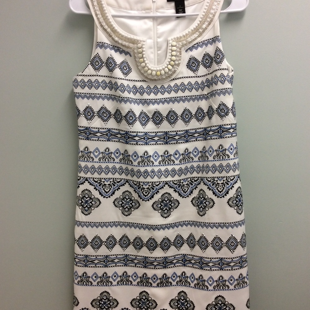White House Black Market sleeveless dress.